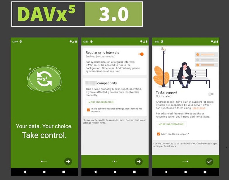DAVx⁵ – CalDAV/CardDAV Client Mod Apk (Mod Full Paid Version)