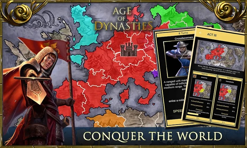 Age of Dynasties Mod Apk (Mod Vô Hạn XP)