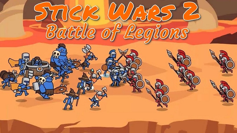 Stick Wars 2: Battle of Legions Mod Apk (Mod Vô Hạn Tiền)