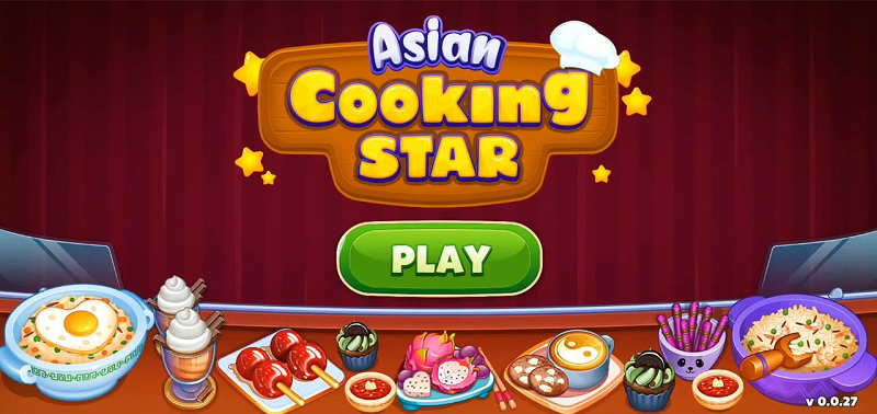 Asian Cooking Star Mod Apk (Mod Vô Hạn Tiền)
